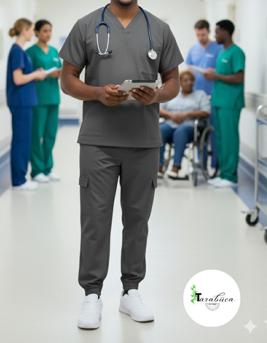 BASIC 4 WAY SCRUB GREY